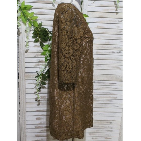 Fossil lace overlay dress (1367)🔮 - Picture 4 of 7